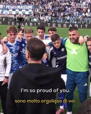 激情澎湃！来欣赏小法率科莫主场击败尤文后向全队发表的讲话🔥