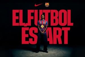 巴萨推出新的第四球衣，致敬2005年国家德比之战